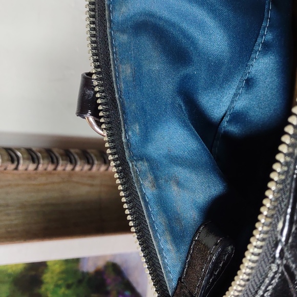 Coach "Madison" Optic Jaquard Satchel/Shoulder Bag - Picture 12 of 13